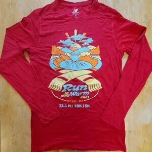 Eugene Marathon 2021 New Balance Mens Size Medium M Long Sleeve Shirt T-Shirt